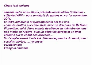 AOBR 2014 11 01 NOVEMBRE MARIGNANE CIMETIERE DE ST NICOLAS (1)